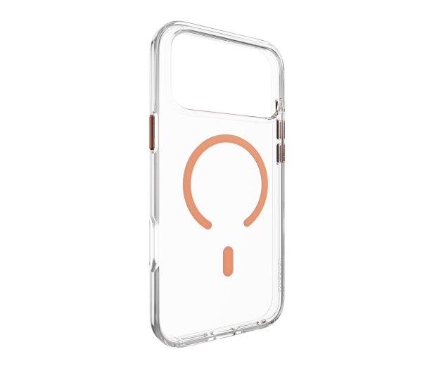 MAGEASY Bright M do iPhone 17 Pro Max (Transparent/Coral Ring ) - 1416029 - zdjęcie 4